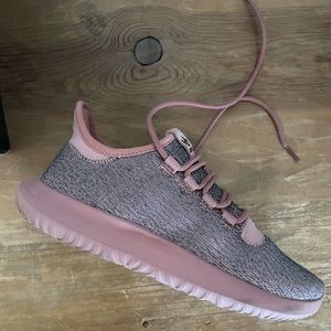 Adidas tubular shadow, pink and grey women